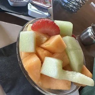 Fruit side. Huge portion.