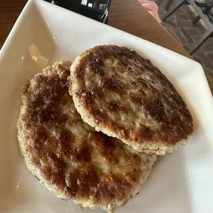 Side of sausage for $2.50. Two pieces.