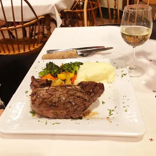 steak, food