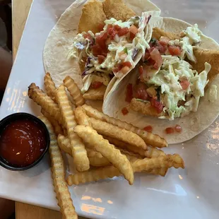 Flounder Tacos
