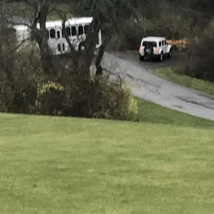 Stuck bud next to our Jeep