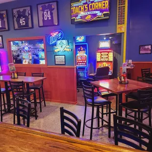 Slot view from bar area!