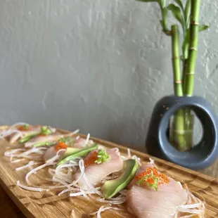 Hamachi Carpaccio (apt)