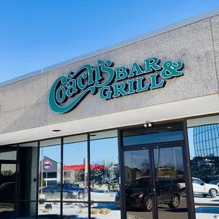Outside of restaurant