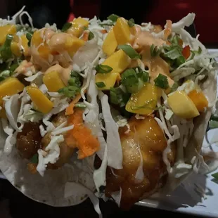 Bang Bang Shrimp Tacos