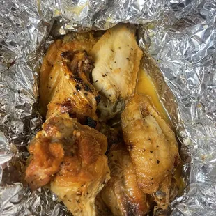 Half cooked lemon pepper wings disgusting