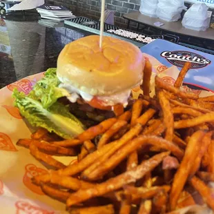 Bacon cheddar jalapeño burger
