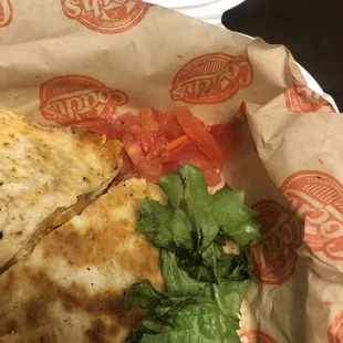 Dry smashed tomatoes in the corner