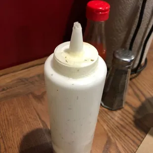 Nasty ranch bottle