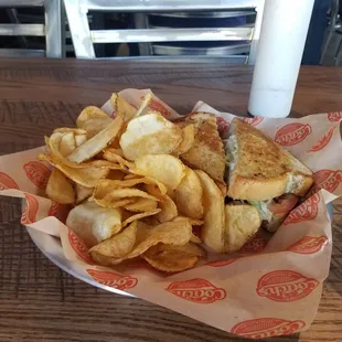 BLT and Homemade Chips