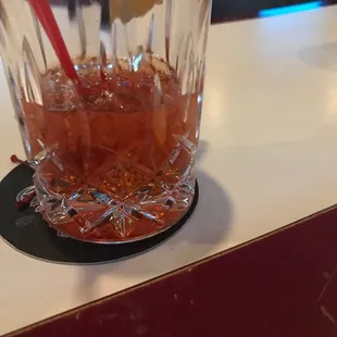 Old Fashion. So good I had to drink most before taking the pic.