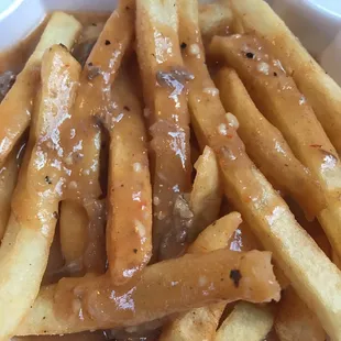 Gravy fries! You must order these!