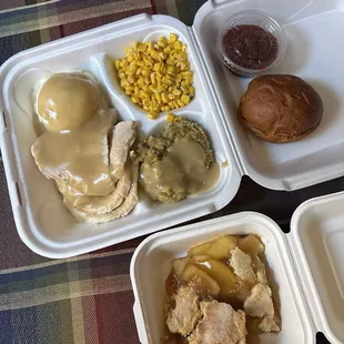 Great take-out dinner for Thanksgiving!