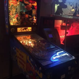 Old timey pinball machine.