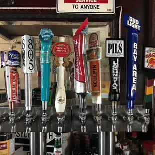 New, Czech style pils on draft.