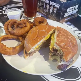 Pastrami burger