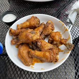 Honey Old Bay Wings
