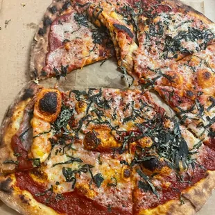 12" Margherita Pizza..smashed & cold