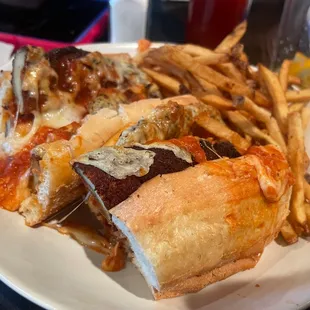 Chicken Parmesan sub
