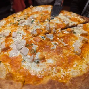 Buffalo chicken pizza
