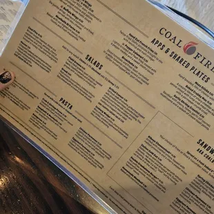 menu, sushi and sashimi