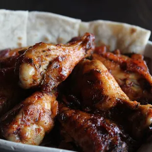 Spicy BBQ wings