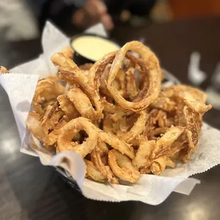 Fresh Homemade Onion Rings