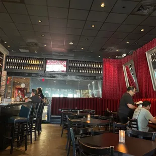 the interior of a restaurant