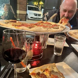 Large Spicy Meatball pizza