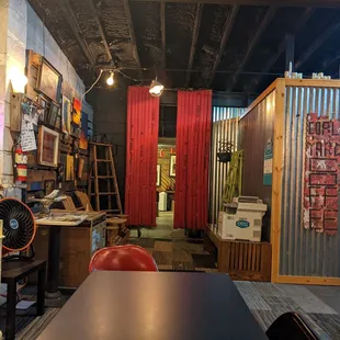 Interior shot of Coal Yard Coffee