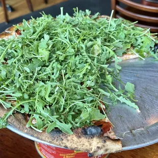 Arugula &amp; tomato with goat cheese