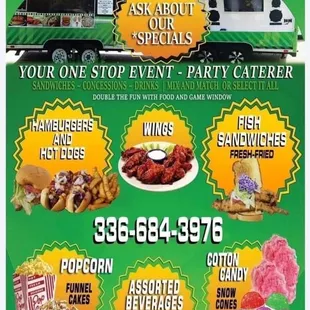 a flyer for the coalition kitchen