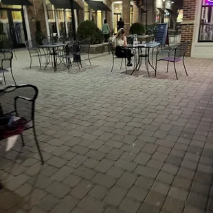 Patio area