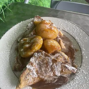 Peach Cobbler French Toast