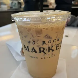 Sweet vanilla cream cold brew