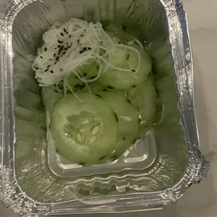 Quri Su (cucumber salad)