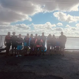 Family Kayak trip with Hector