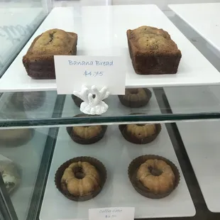 a variety of baked goods
