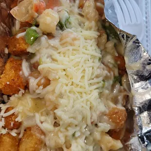 Shrimp and lobster tots