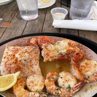 Broiled Seafood Platter