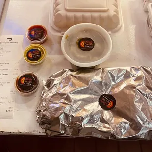 burritos and wraps, food