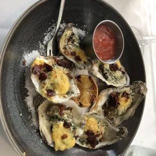 Oysters Rockefeller
