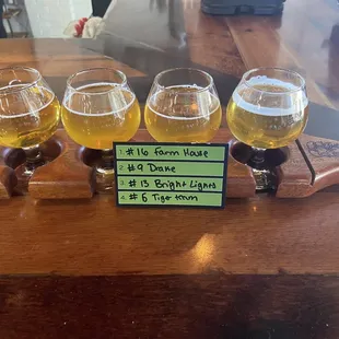 Beer flight
