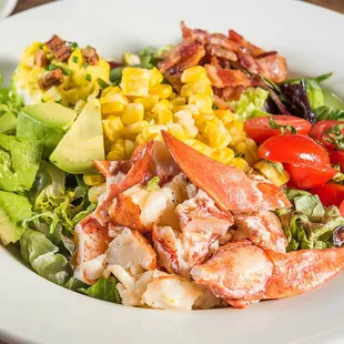 Lobster Club Salad at Coastal Flats