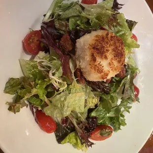 Warm Goat Cheese Salad
