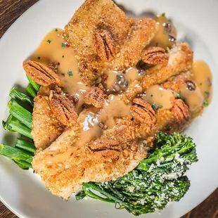 Pecan Crusted Trout at Coastal Flats