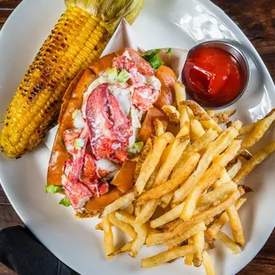 Coastal Lobster Roll at Coastal Flats