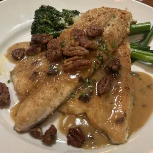 Pecan Crusted Trout