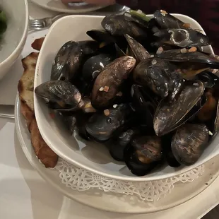 Steamed Mussels
