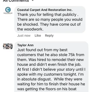 This is what you can expect from the owners of coastal limos